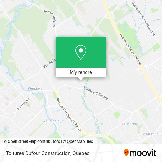 Toitures Dufour Construction plan