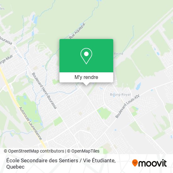 École Secondaire des Sentiers / Vie Étudiante plan
