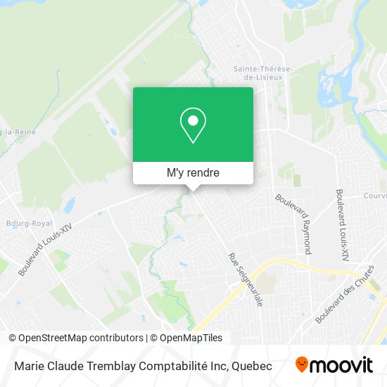 Marie Claude Tremblay Comptabilité Inc plan
