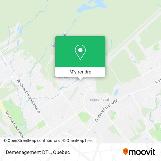 Demenagement DTL plan