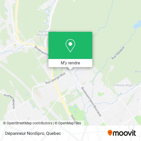 Dépanneur Nordipro plan