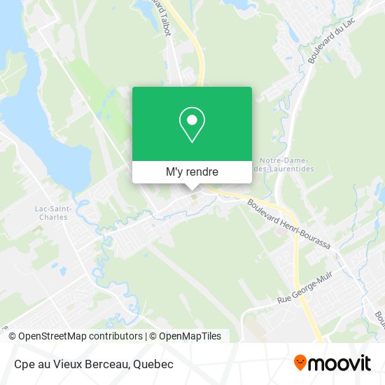 Cpe au Vieux Berceau plan