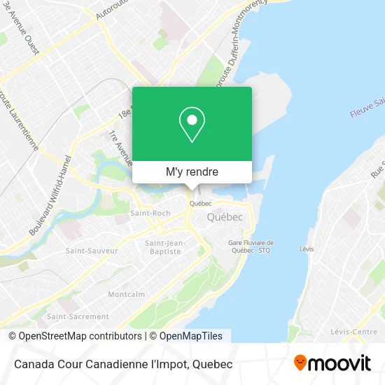 Canada Cour Canadienne l'Impot plan
