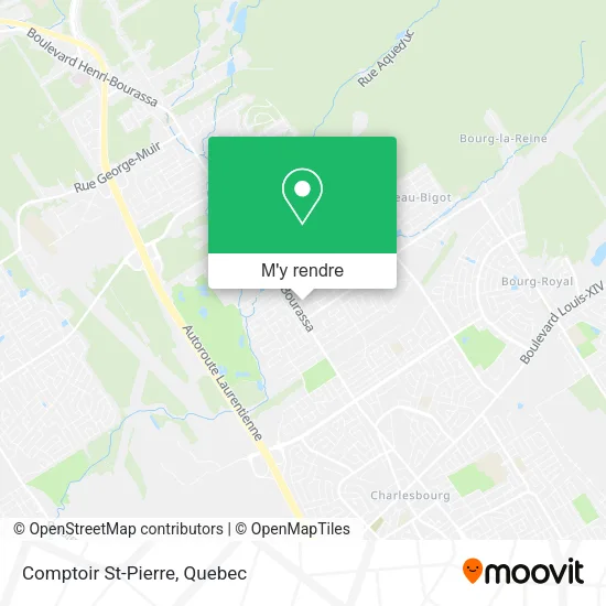Comptoir St-Pierre plan