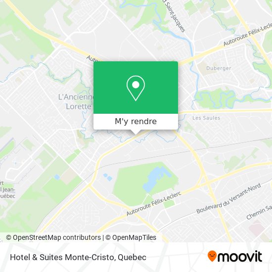 Hotel & Suites Monte-Cristo plan
