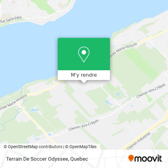 Terrain De Soccer Odyssee plan