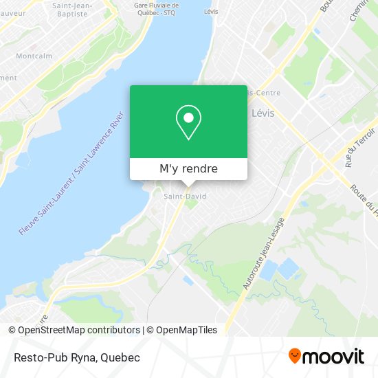 Resto-Pub Ryna plan