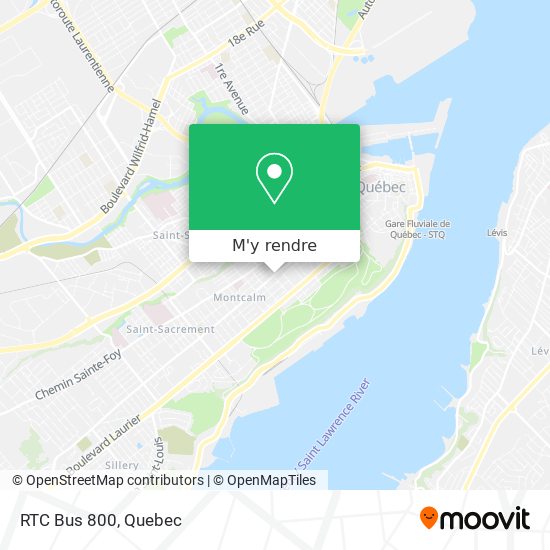 RTC Bus 800 plan