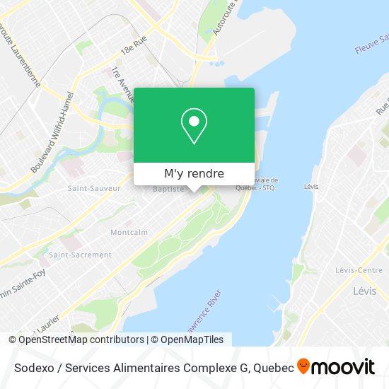 Sodexo / Services Alimentaires Complexe G plan