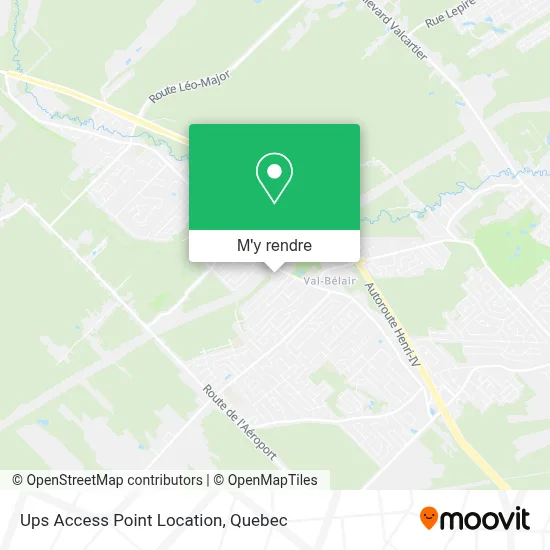 Ups Access Point Location plan