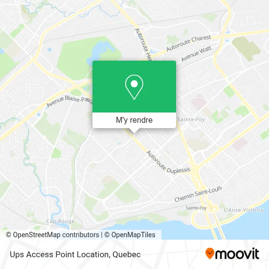 Ups Access Point Location plan
