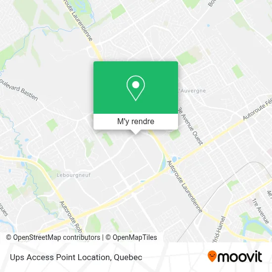 Ups Access Point Location plan