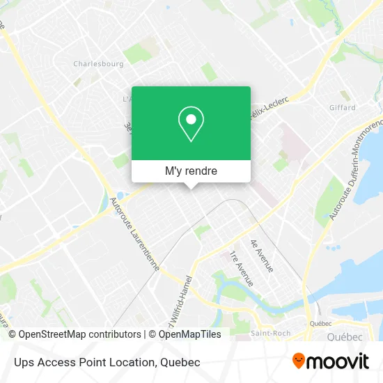 Ups Access Point Location plan