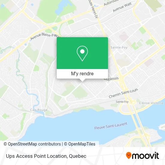 Ups Access Point Location plan