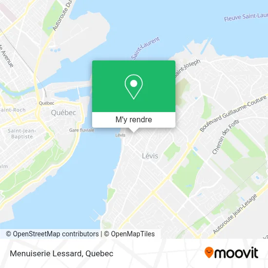 Menuiserie Lessard plan