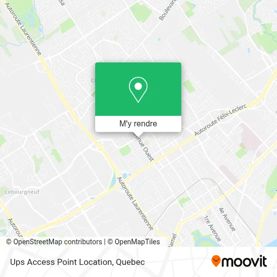 Ups Access Point Location plan