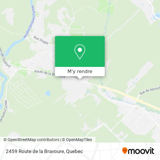 2459 Route de la Bravoure plan