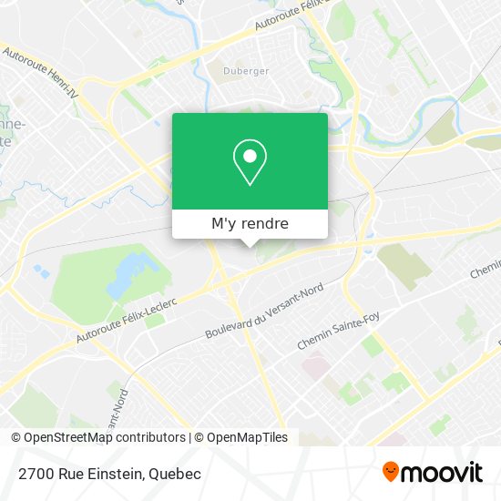 2700 Rue Einstein plan