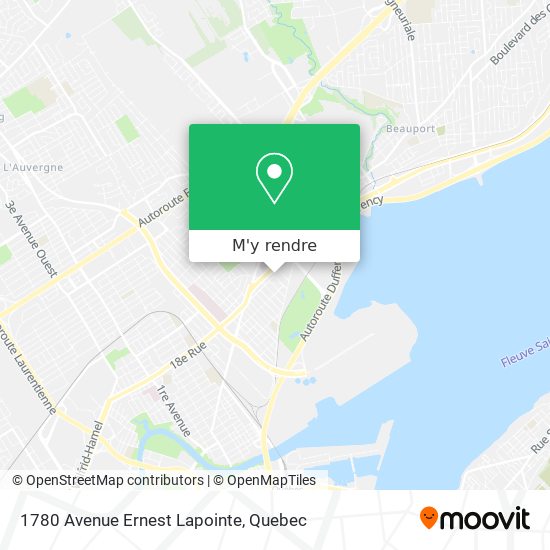 1780 Avenue Ernest Lapointe plan