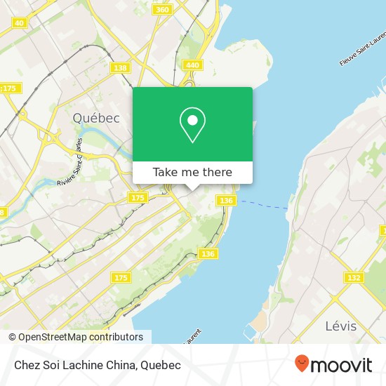 Chez Soi Lachine China, 27 Rue Ste-Angèle Québec, QC G1R plan