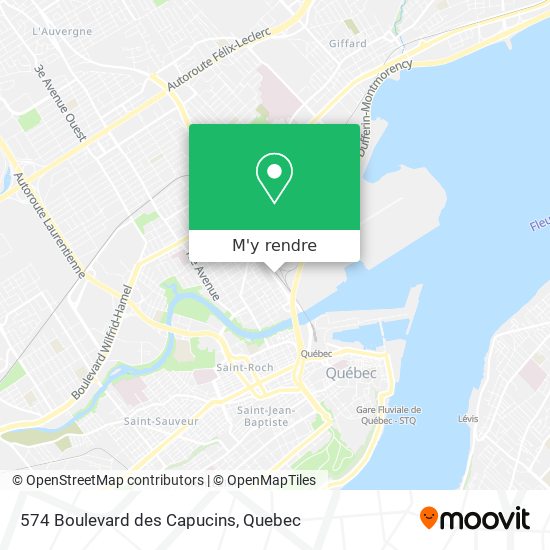 574 Boulevard des Capucins plan