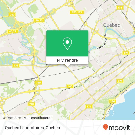 Quebec Laboratoires plan