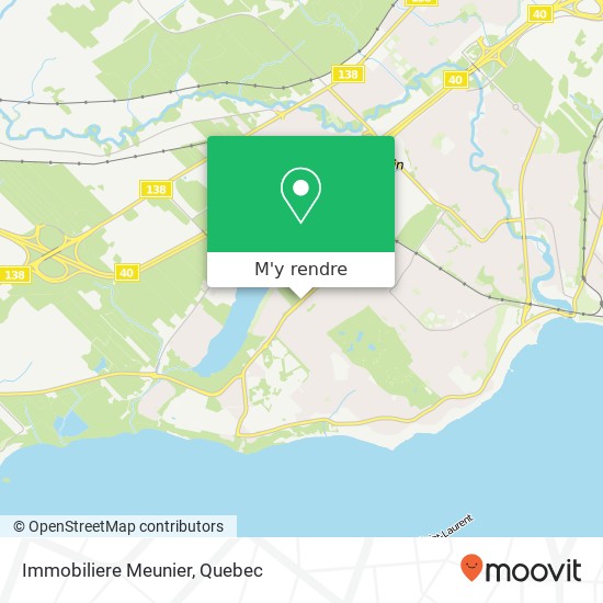 Immobiliere Meunier plan