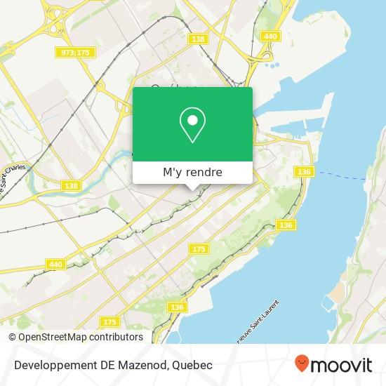 Developpement DE Mazenod plan