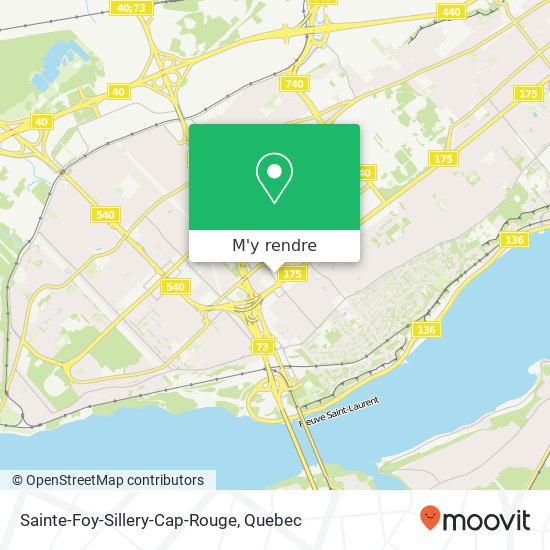 Sainte-Foy-Sillery-Cap-Rouge plan