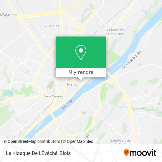 Le Kiosque De L'Évêché plan