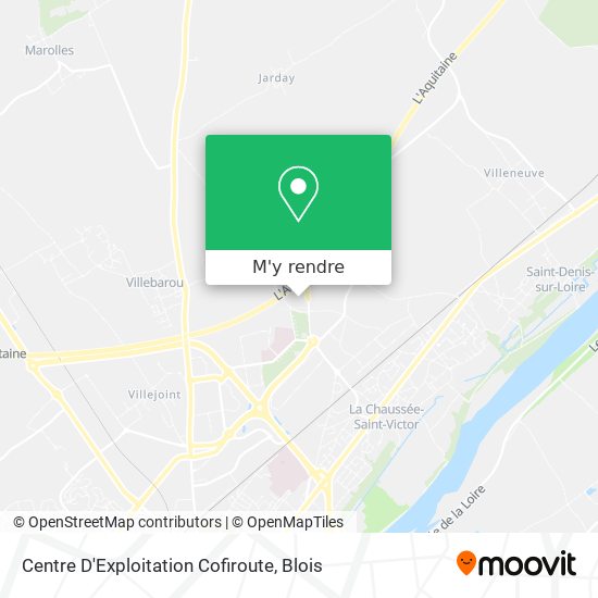 Centre D'Exploitation Cofiroute plan