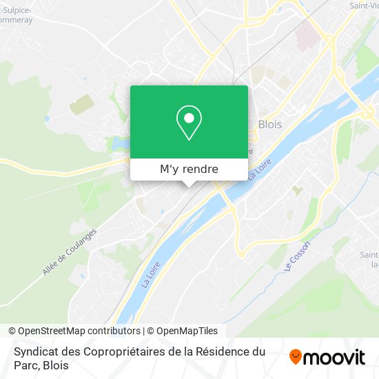 Syndicat des Copropriétaires de la Résidence du Parc plan