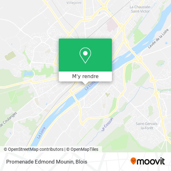 Promenade Edmond Mounin plan