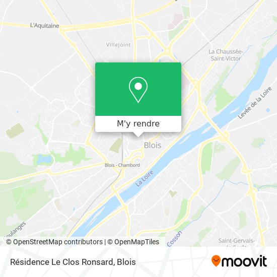 Résidence Le Clos Ronsard plan