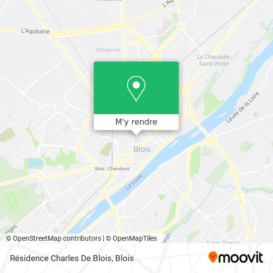 Résidence Charles De Blois plan