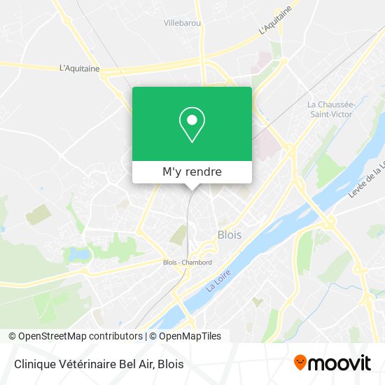 Clinique Vétérinaire Bel Air plan