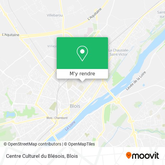 Centre Culturel du Blésois plan