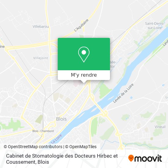 Cabinet de Stomatologie des Docteurs Hirbec et Coussement plan