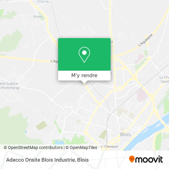 Adecco Onsite Blois Industrie plan