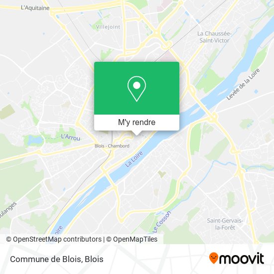Commune de Blois plan