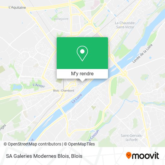 SA Galeries Modernes Blois plan