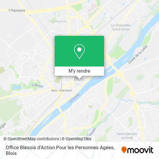 Office Blésois d'Action Pour les Personnes Agées plan