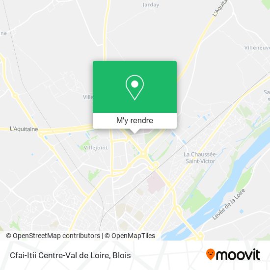 Cfai-Itii Centre-Val de Loire plan