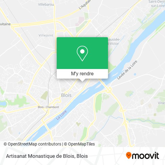 Artisanat Monastique de Blois plan