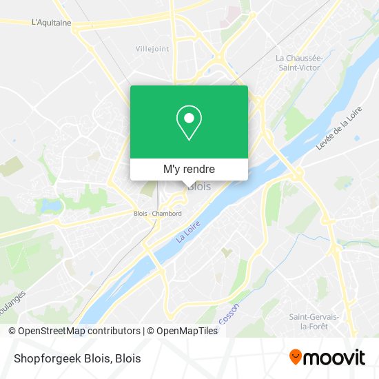Shopforgeek Blois plan