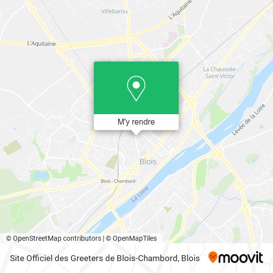 Site Officiel des Greeters de Blois-Chambord plan