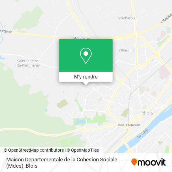 Maison Départementale de la Cohésion Sociale (Mdcs) plan