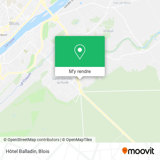 Hôtel Balladin plan
