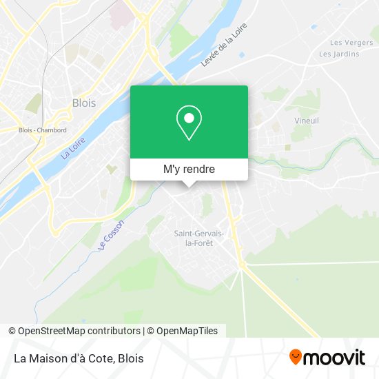 La Maison d'à Cote plan