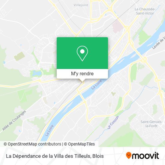 La Dépendance de la Villa des Tilleuls plan